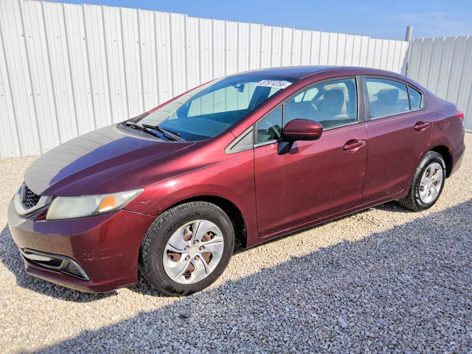 57974256 :رقم المزاد ، 19XFB2F50FE093539 vin ، 2015 Honda Civic مزاد بيع