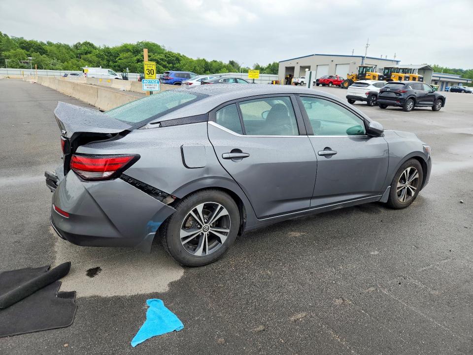 58052166 :رقم المزاد ، 3N1AB8CV9MY214987 vin ، 2021 Nissan Sentra مزاد بيع