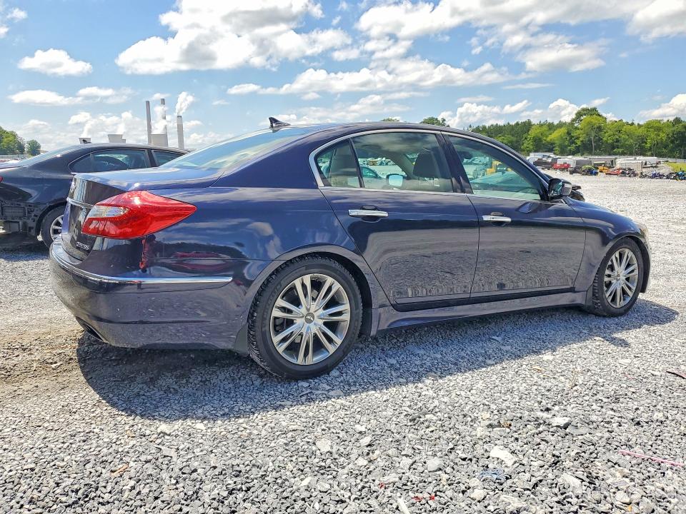 57707976 :رقم المزاد ، KMHGC4DD9CU179366 vin ، 2012 Hyundai Genesis مزاد بيع