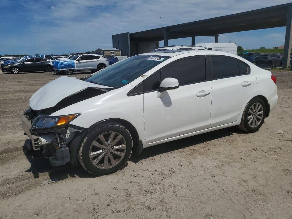 Auction sale of the 2012 Honda Civic, vin: 19XFB2F88CE042358, lot number: 55922856