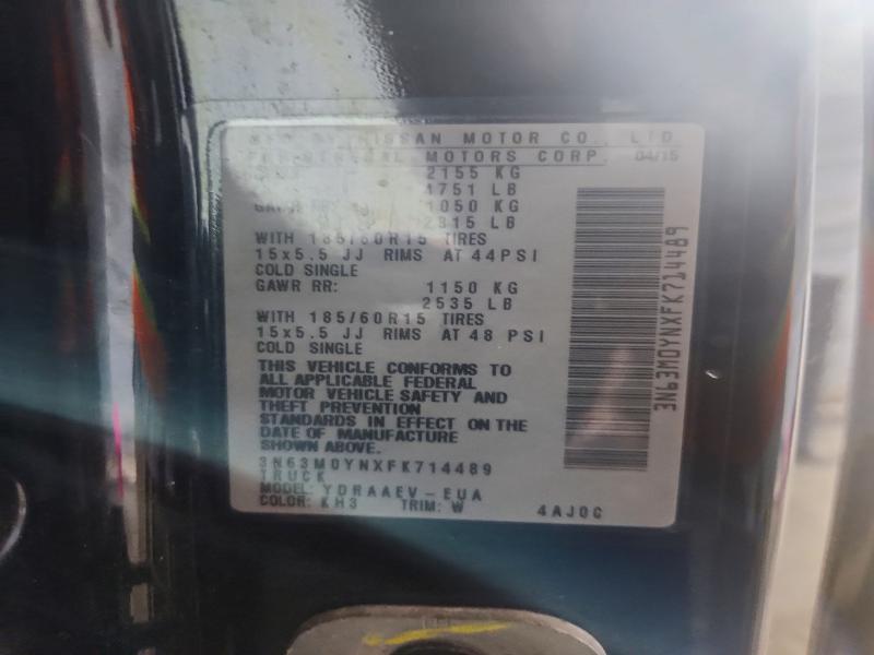 Продажа на аукционе авто 2015 Chevrolet City Express, vin: 3N63M0YNXFK714489, номер лота: 55977456