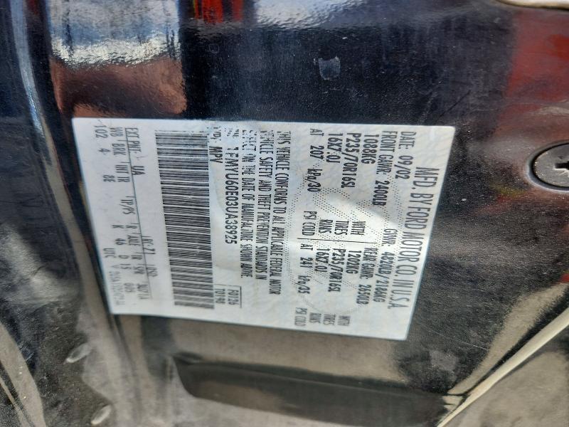 Продажа на аукционе авто 2003 Ford Explorer, vin: 1FMYU60E03UA38925, номер лота: 57964936
