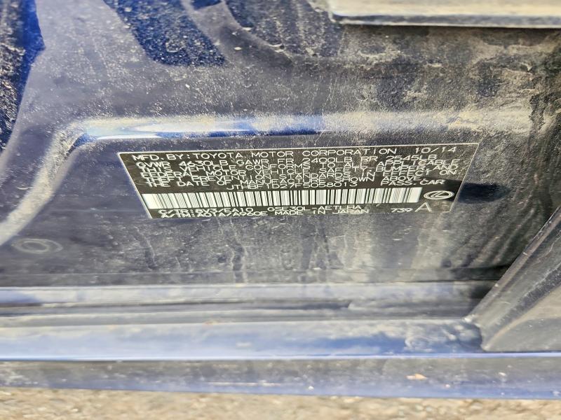 Продажа на аукционе авто 2015 Lexus Is, vin: JTHBF1D27F5058013, номер лота: 58926896