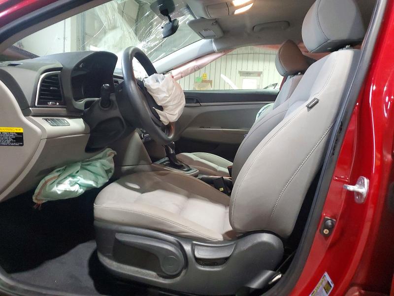 Продажа на аукционе авто 2017 Hyundai Elantra, vin: KMHD74LF7HU315656, номер лота: 58131616
