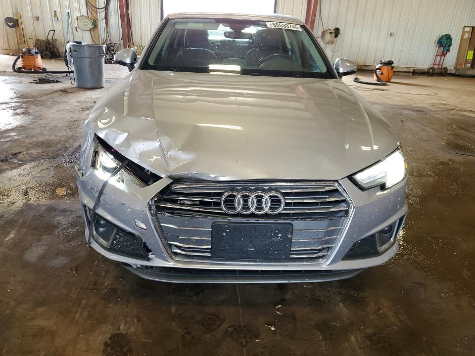 2019 Audi A4 მანქანა იყიდება აუქციონზე, vin: WAUDNAF44KA117934, აუქციონის ნომერი: 58638746