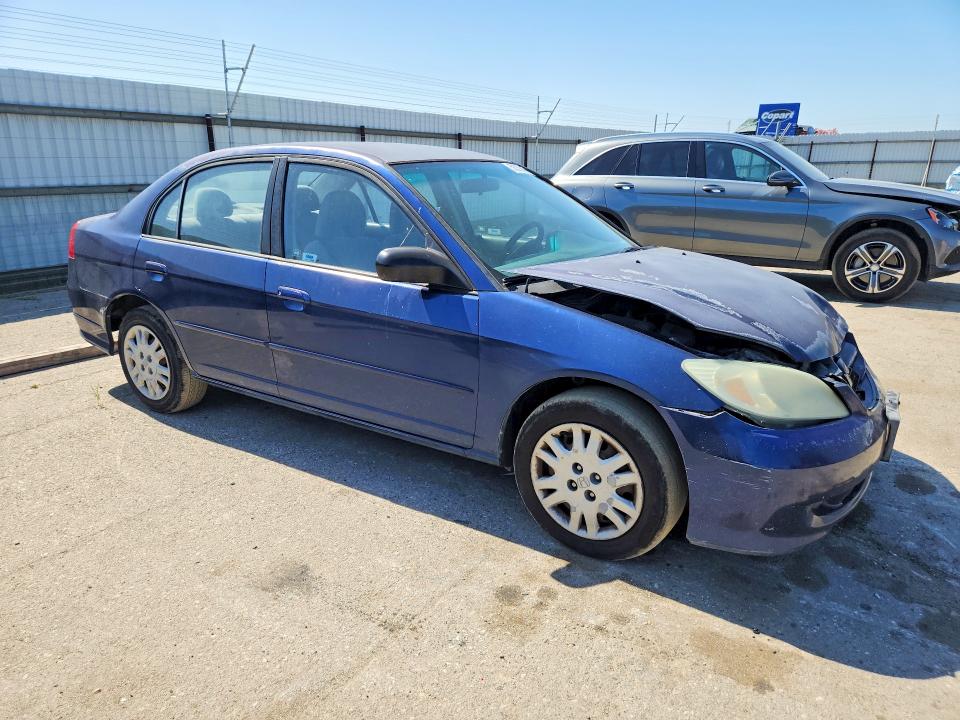 Продажа на аукционе авто 2004 Honda Civic, vin: 2HGES16524H557360, номер лота: 56339406