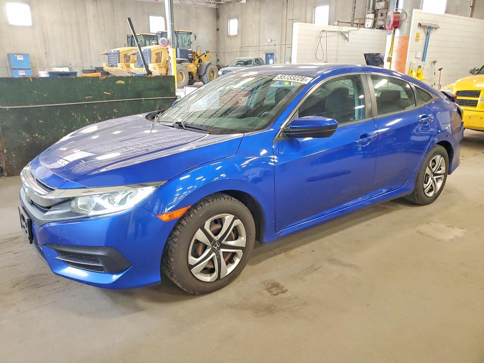 2017 Honda Civic მანქანა იყიდება აუქციონზე, vin: 19XFC2F53HE060115, აუქციონის ნომერი: 55733226