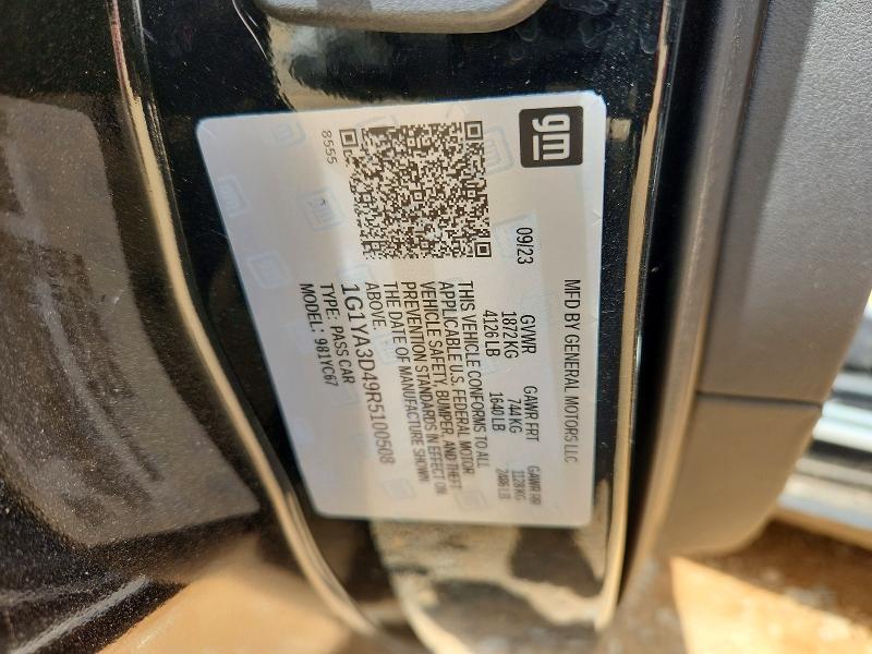 Продаж на аукціоні авто 2024 Chevrolet Corvette, vin: 1G1YA3D49R5100508, номер лоту: 57321286