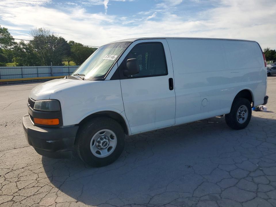 57591146 :رقم المزاد ، 1GTW7FCA4E1904030 vin ، 2014 Gmc Savana مزاد بيع