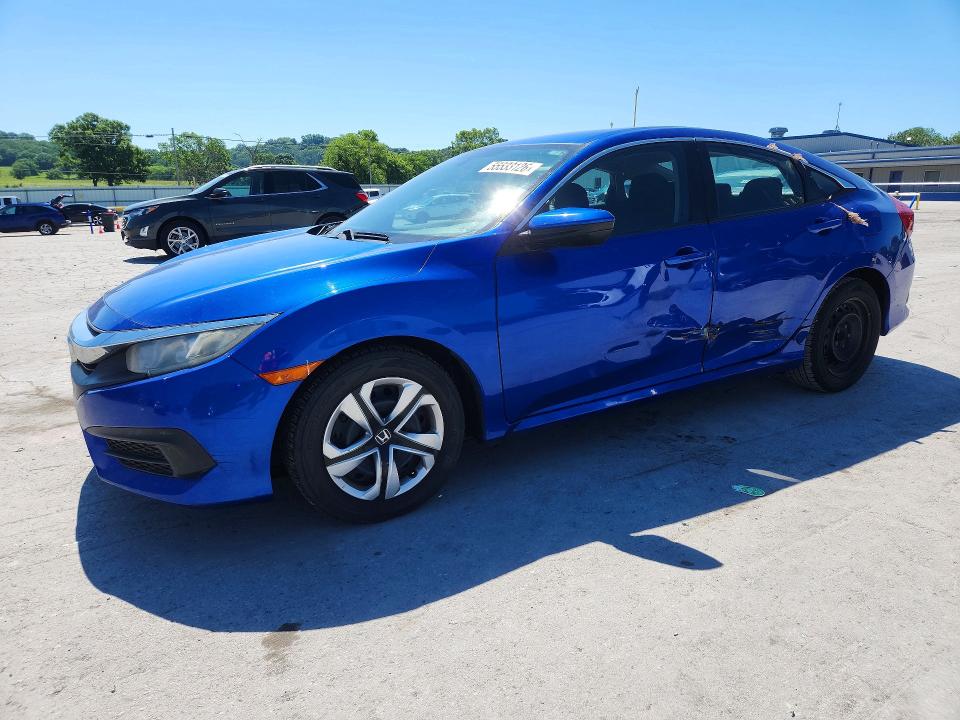 Продаж на аукціоні авто 2016 Honda Civic, vin: 19XFC2F57GE059578, номер лоту: 55533126