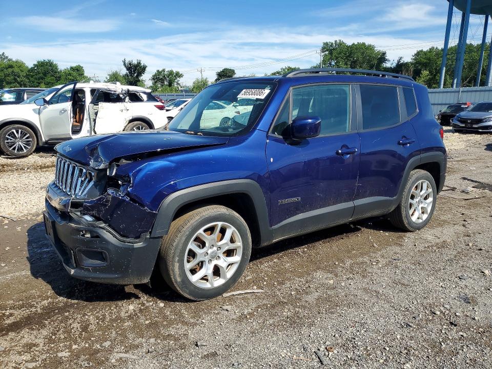 Продажа на аукционе авто 2018 Jeep Renegade, vin: ZACCJABB6JPJ71469, номер лота: 56958086