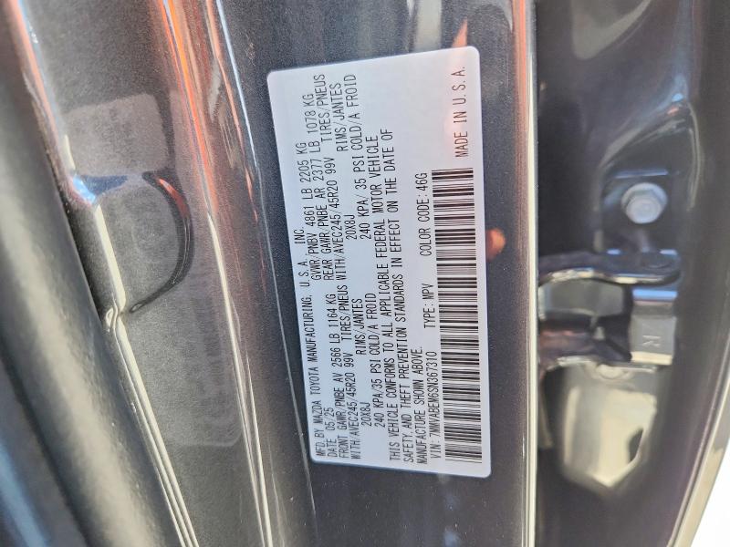 Продажа на аукционе авто 2025 Mazda Cx-50, vin: 7MMVABEM6SN367310, номер лота: 58581626