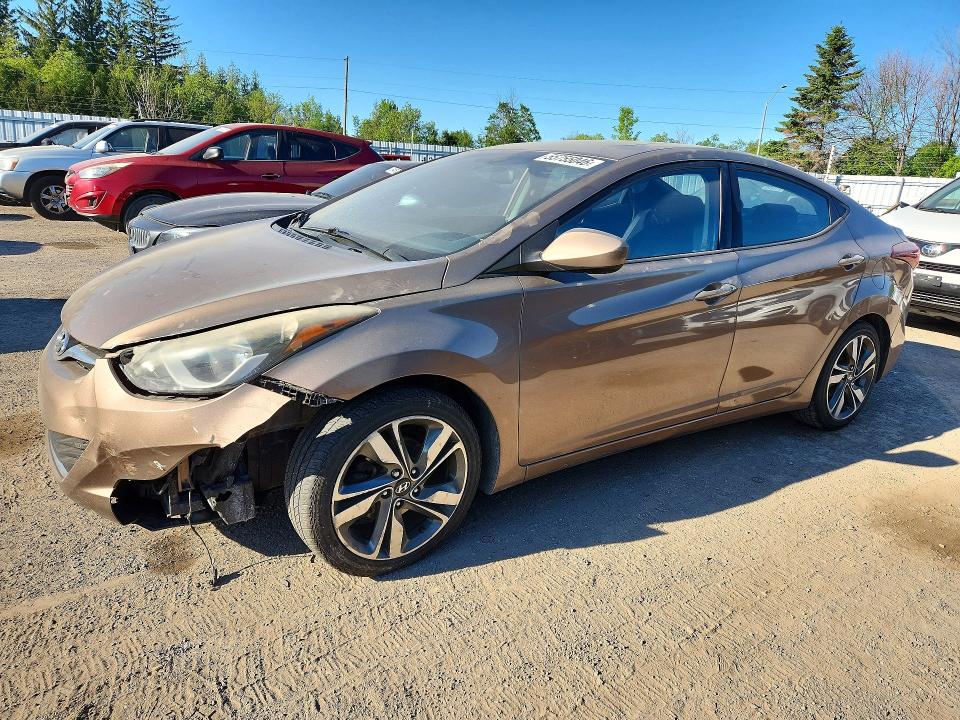 Aukcja sprzedaży 2015 Hyundai Elantra, vin: KMHDH4AH0FU364048, numer aukcji: 55755046