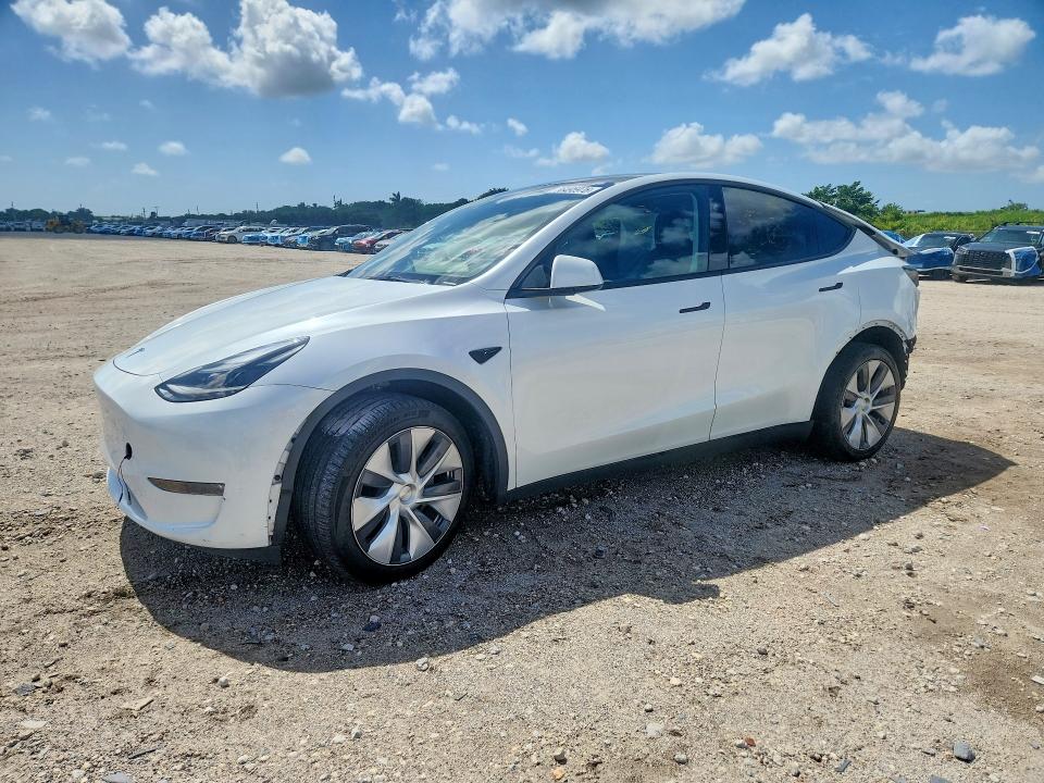 Продажа на аукционе авто 2024 Tesla Model Y, vin: 7SAYGDEE0RA246992, номер лота: 56495976