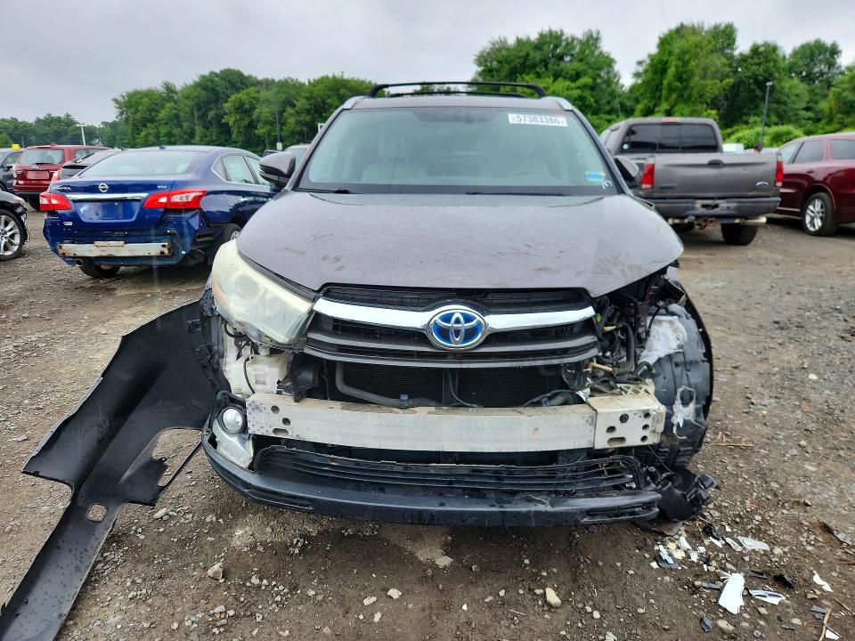 Продажа на аукционе авто 2016 Toyota Highlander Hybrid, vin: 5TDDCRFH6GS013921, номер лота: 57383386