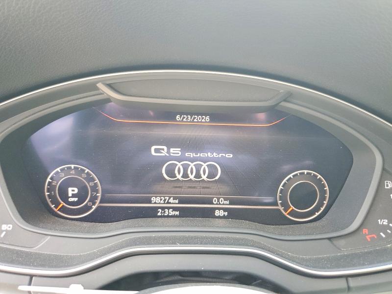 Продажа на аукционе авто 2018 Audi Q5, vin: WA1FNAFY9J2142006, номер лота: 58442316