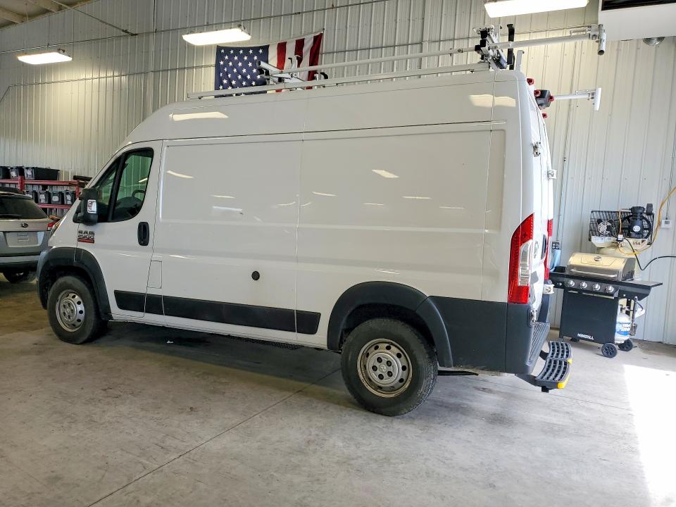 56585116 :رقم المزاد ، 3C6TRVCG4KE500432 vin ، 2019 Ram Promaster 2500 مزاد بيع