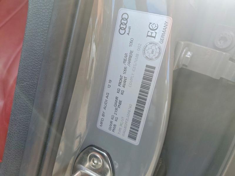 Продажа на аукционе авто 2020 Audi A3, vin: WAUJEGFF2LA046760, номер лота: 56991836