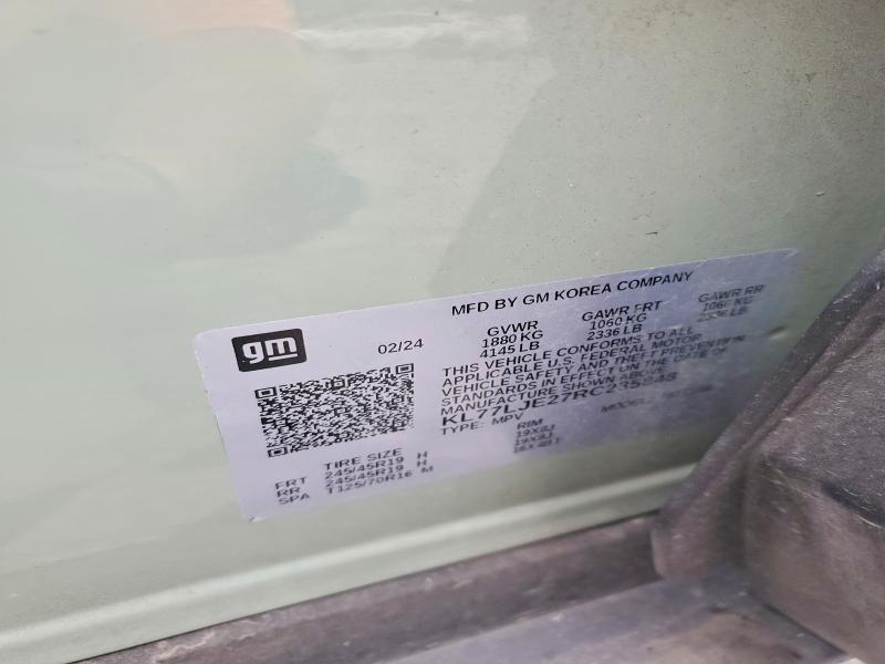 Продаж на аукціоні авто 2024 Chevrolet Trax, vin: KL77LJE27RC235848, номер лоту: 58408256