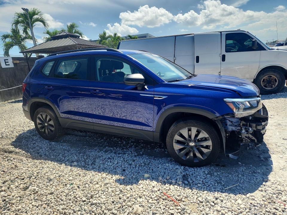 Продажа на аукционе авто 2024 Volkswagen Taos, vin: 3VV5X7B28RM082287, номер лота: 58270116