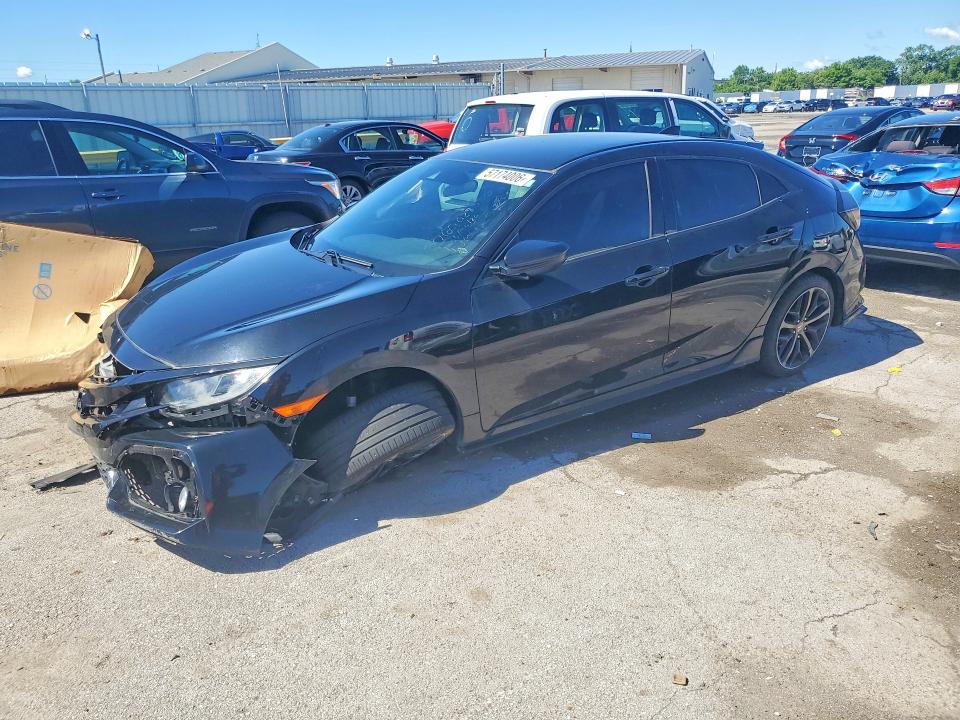 57174006 :رقم المزاد ، SHHFK7G44MU221614 vin ، 2021 Honda Civic مزاد بيع