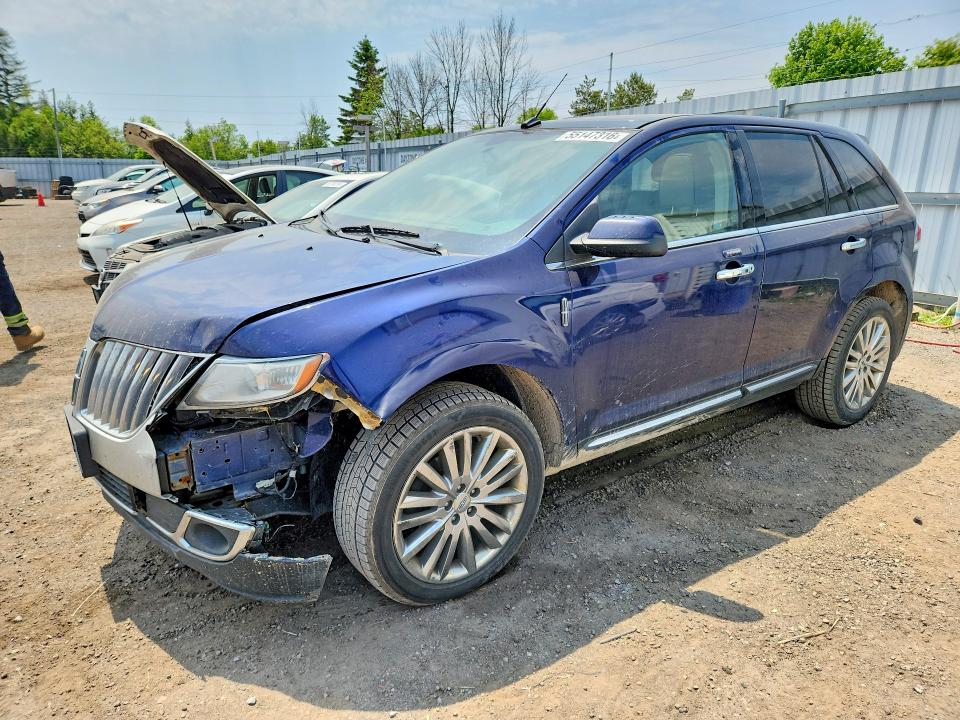 55147316 :رقم المزاد ، 2LMDJ8JK8BBJ27853 vin ، 2011 Lincoln Mkx مزاد بيع