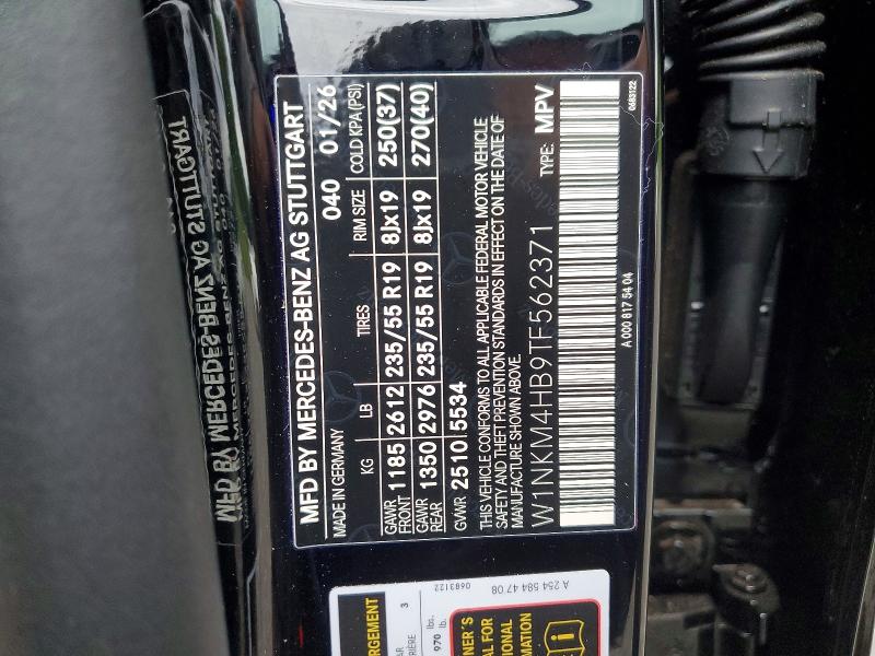 58241236 :رقم المزاد ، W1NKM4HB9TF562371 vin ، 2026 Mercedes-benz Glc مزاد بيع
