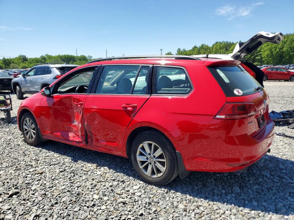 55615116 :رقم المزاد ، 3VWC17AU2HM504558 vin ، 2017 Volkswagen Golf Sportwagen مزاد بيع