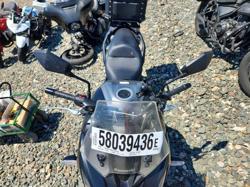 58039436 :رقم المزاد ، JKALEEF12KDA31285 vin ، 2019 Kawasaki Kle650 مزاد بيع