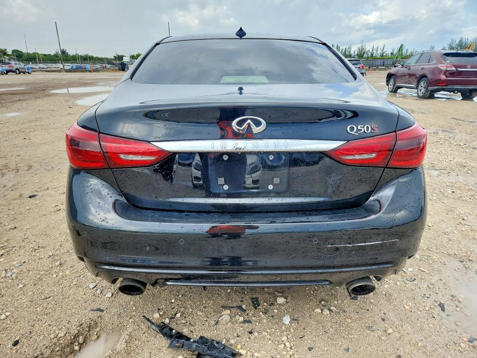 57409586 :رقم المزاد ، JN1FV7APXLM630267 vin ، 2020 Infiniti Q50 مزاد بيع