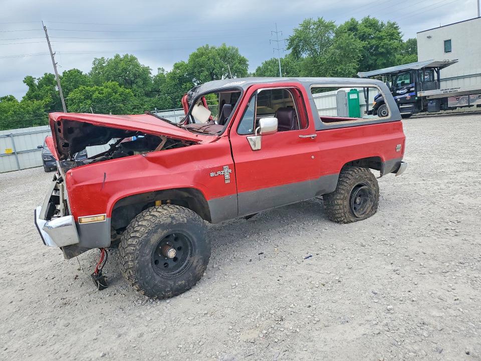 1987 Chevrolet Blazer მანქანა იყიდება აუქციონზე, vin: 1GNEV18C1HF145186, აუქციონის ნომერი: 58412876