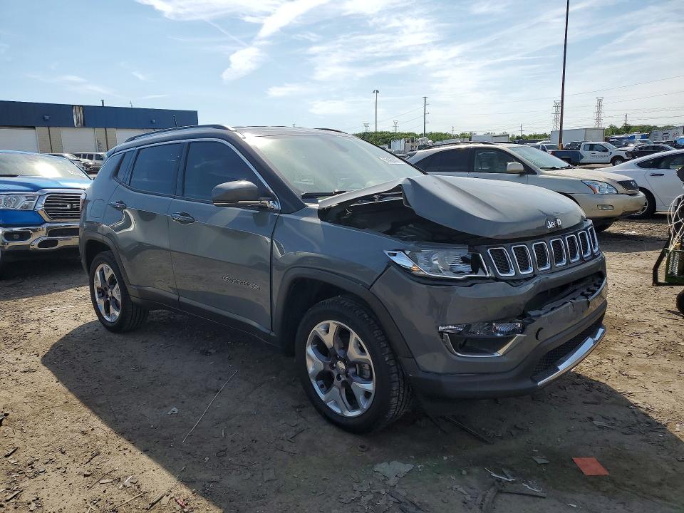 Продажа на аукционе авто 2020 Jeep Compass, vin: 3C4NJDCB4LT128207, номер лота: 55429006