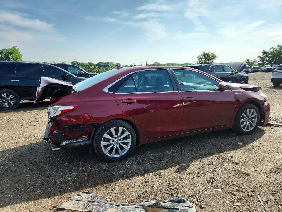 57023776 :رقم المزاد ، 4T1BD1FK6HU204300 vin ، 2017 Toyota Camry Hybrid مزاد بيع