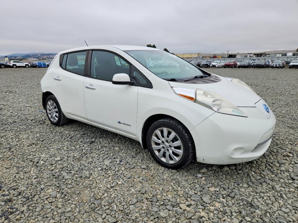 58321726 :رقم المزاد ، 1N4AZ0CP4GC301971 vin ، 2016 Nissan Leaf مزاد بيع