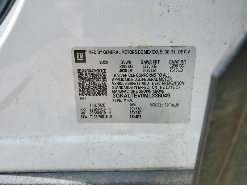 Продажа на аукционе авто 2021 Gmc Terrain, vin: 3GKALTEV0ML336049, номер лота: 56467556