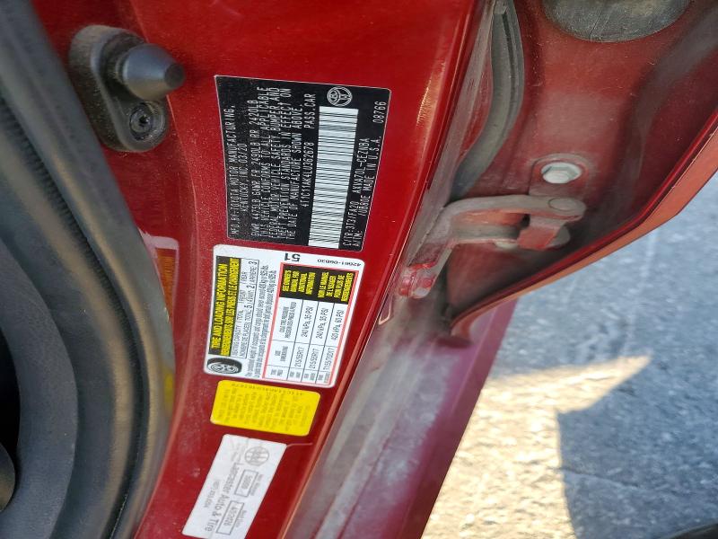 2020 Toyota Camry მანქანა იყიდება აუქციონზე, vin: 4T1C11AK4LU362678, აუქციონის ნომერი: 55930316