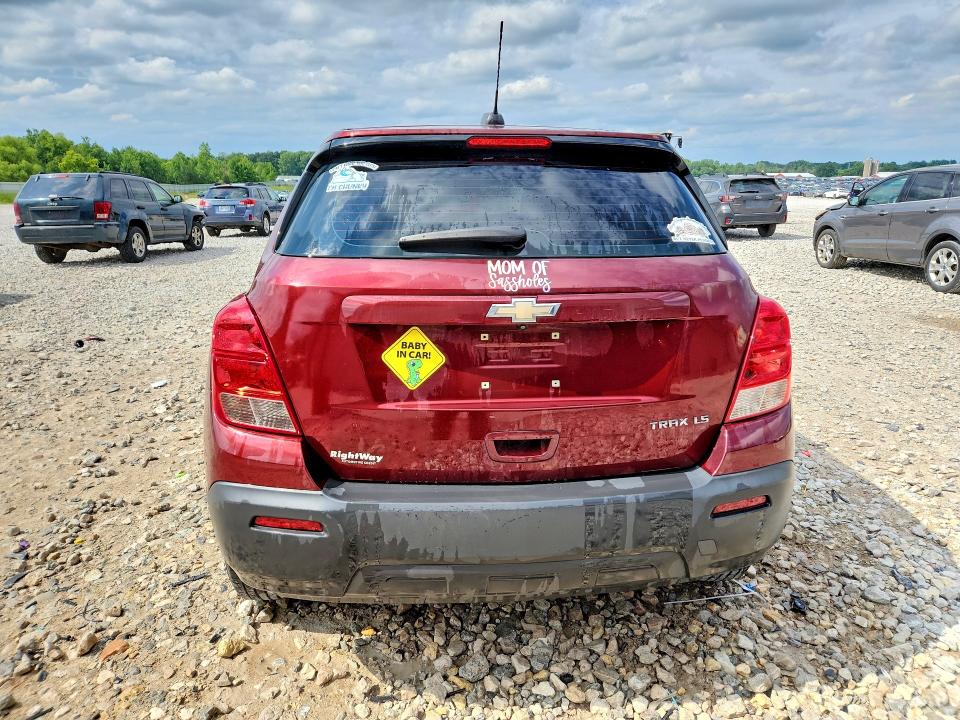 Продаж на аукціоні авто 2016 Chevrolet Trax, vin: 3GNCJKSB3GL237798, номер лоту: 58903036