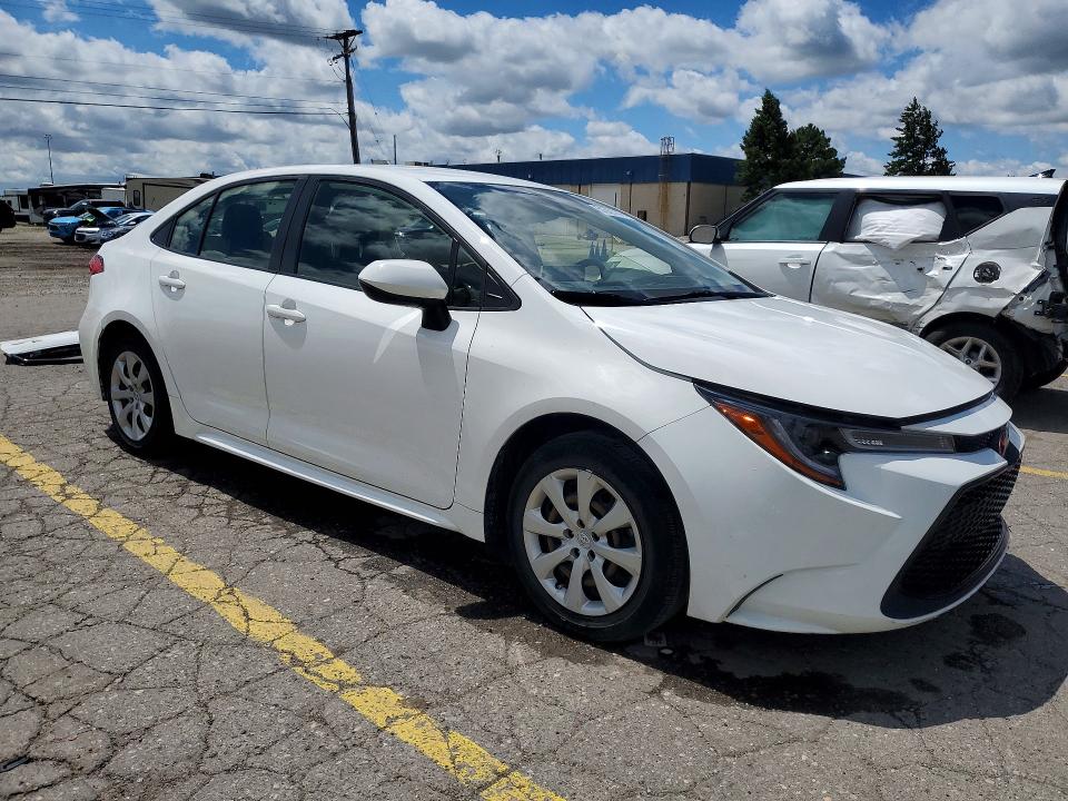 57556046 :رقم المزاد ، JTDEPMAE6MJ145160 vin ، 2021 Toyota Corolla مزاد بيع