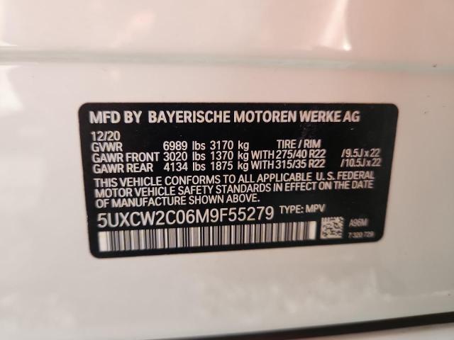 Продажа на аукционе авто 2021 Bmw X7, vin: 5UXCW2C06M9F55279, номер лота: 55713836