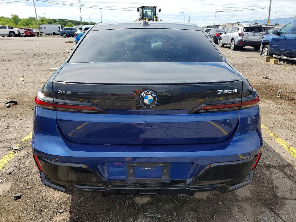 2024 Bmw 750 მანქანა იყიდება აუქციონზე, vin: WBA43EH08RCS10915, აუქციონის ნომერი: 56304546