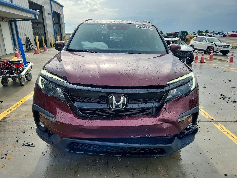 56733466 :رقم المزاد ، 5FNYF5H23NB022037 vin ، 2022 Honda Pilot مزاد بيع