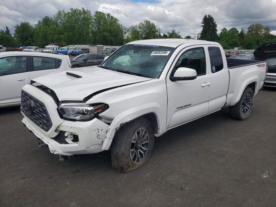 2022 Toyota Tacoma მანქანა იყიდება აუქციონზე, vin: 3TYSZ5AN9NT077352, აუქციონის ნომერი: 56892596