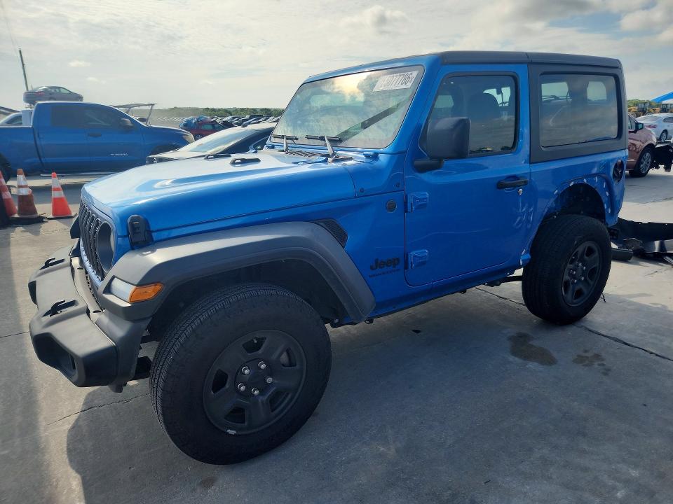 55077786 :رقم المزاد ، 1C4PJXAN9SW619100 vin ، 2025 Jeep Wrangler مزاد بيع