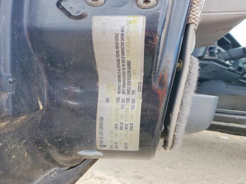 57624946 :رقم المزاد ، 1J4FJ58L6KL596486 vin ، 1989 Jeep Cherokee مزاد بيع