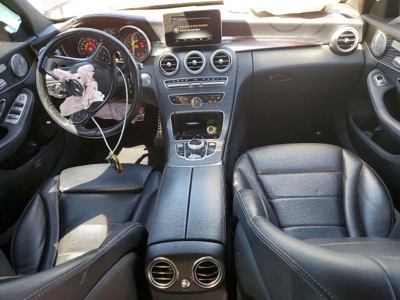 55845356 :رقم المزاد ، 55SWF4KB9HU186521 vin ، 2017 Mercedes-benz C مزاد بيع