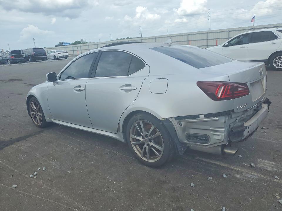 57174506 :رقم المزاد ، JTHBE262785021603 vin ، 2008 Lexus Is مزاد بيع