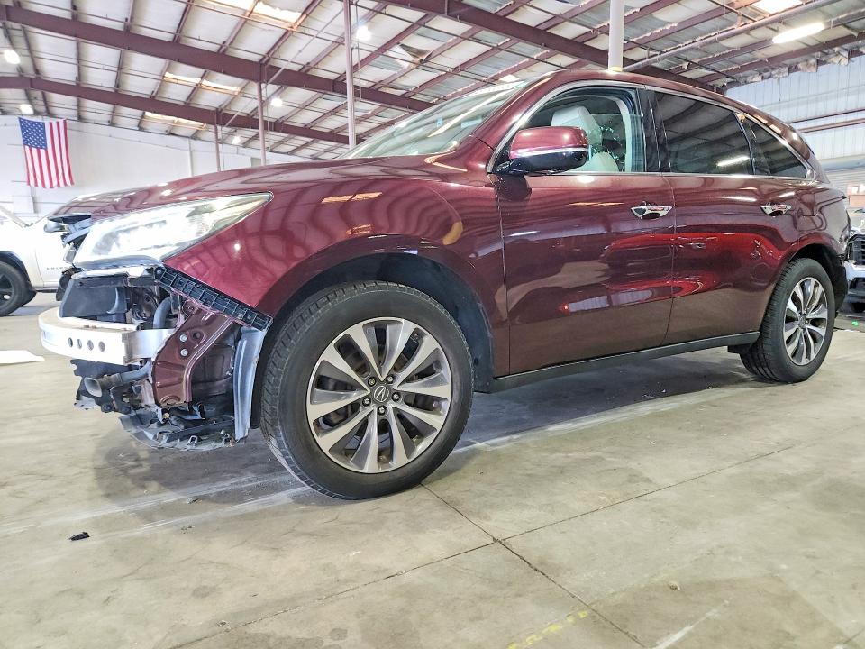 56263816 :رقم المزاد ، 5FRYD4H47GB018964 vin ، 2016 Acura Mdx مزاد بيع