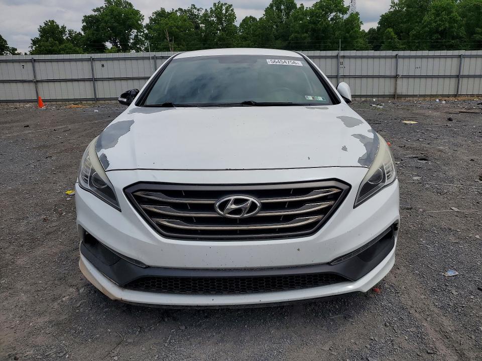 2015 Hyundai Sonata მანქანა იყიდება აუქციონზე, vin: 5NPE34AB5FH141503, აუქციონის ნომერი: 56454756