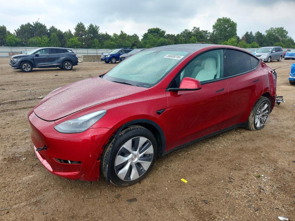 56609316 :رقم المزاد ، 7SAYGDEE6RF085549 vin ، 2024 Tesla Model  Y مزاد بيع
