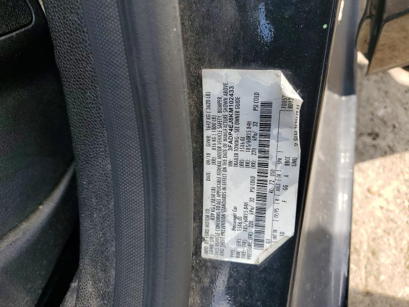 Aukcja sprzedaży 2019 Ford Fiesta, vin: 3FADP4EJ8KM102433, numer aukcji: 58955676